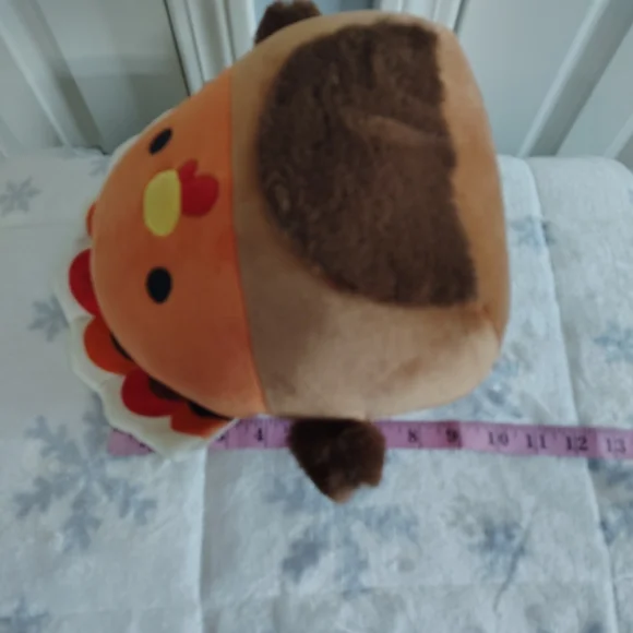 Original Squishmallows Plush Turkey Toy Ulana - Picture 7 of 9